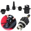 4 In1 Set Inflatable Pump Adapter with Air Valve Nozzles Paddle Boat Kayak Air Valve Pump Connector for SUP Stand-Up Paddleboard