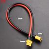 JCD XT60 Male Female Connector Plug Set with Silicone Insulation 12AWG Battery Extension Cable for RC Lipo Batteries And Drone