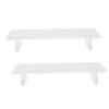 Bathroom Tray Water Proof Transparent Acrylic Soap Riser for Kitchen Plant Candle Decorations