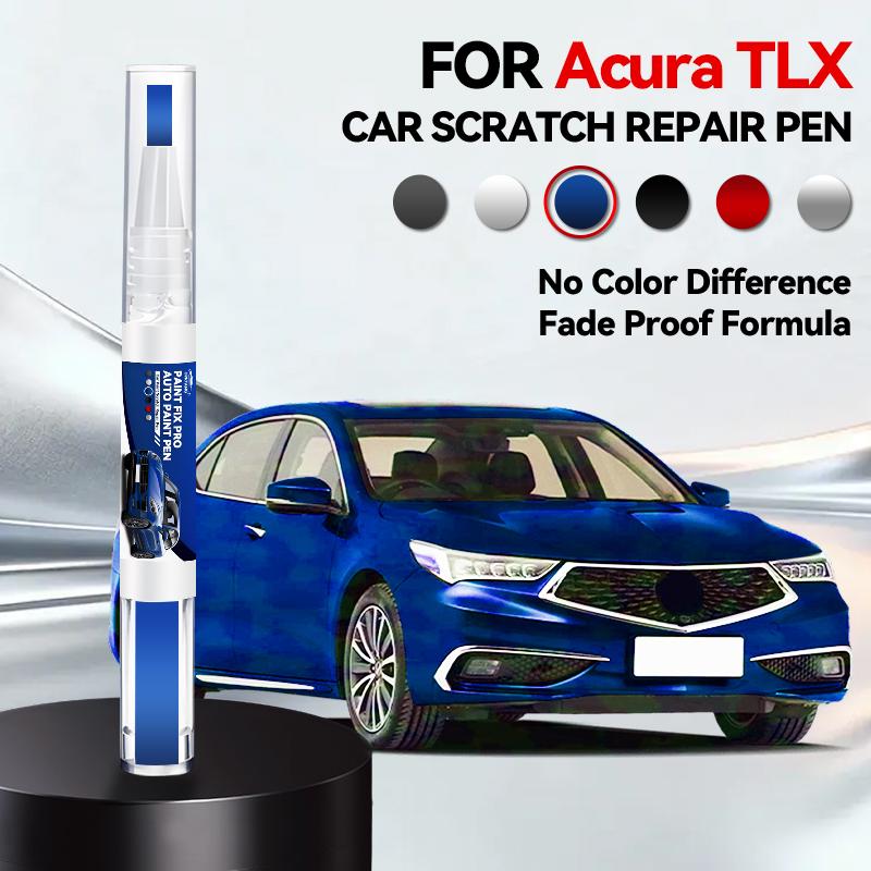 Назначение Автомобильная краска для подкраски царапин на кузове автомобиля Acura TLX, ремонтная ручка для царапин на дисках автомобиля, матовый черный, темно-серый металлик, серебристый, черный цвет краски