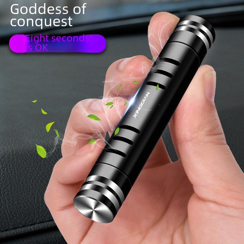 Автомобильный парфюмированный освежитель воздуха в дефлектор: Стойкий аромат, дезодорирующее ароматерапевтическое украшение для автомобиля.