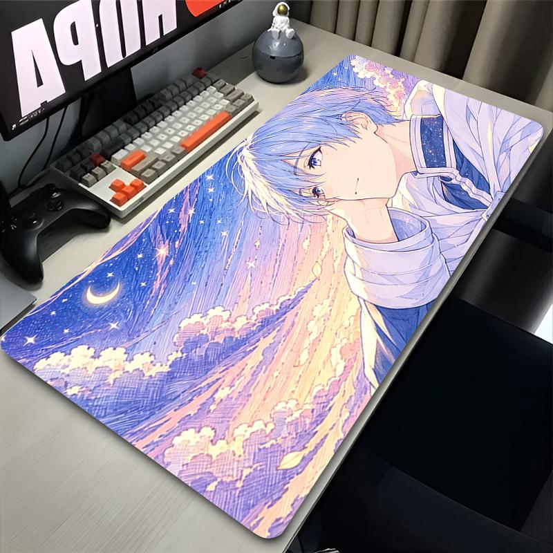 Mouse Pad Gaming Desk Mat Frieren At The Funeral Anime Mouse Mat Laptop Keyboard Pad Pc Gamer Rug Office Mousepad Home Table Pad