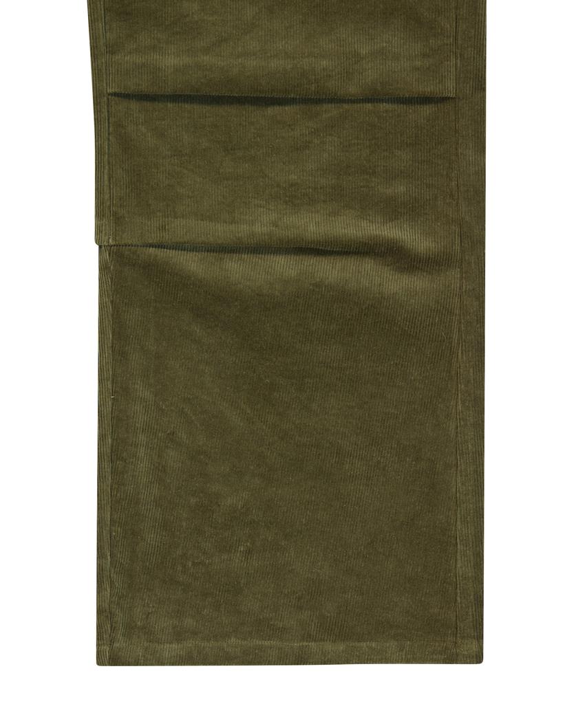 SLOWACID Corduroy Parachute Cargo Pants [Khaki]