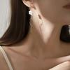 Женские длинные серьги-кисточки Niche Design Ear Cable New Trendy Ear Chain High-end