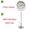 15/25cm Kitchen Probe Thermomete Instant Read BBQ Thermometer Tester Pointer Thermometer  Grill