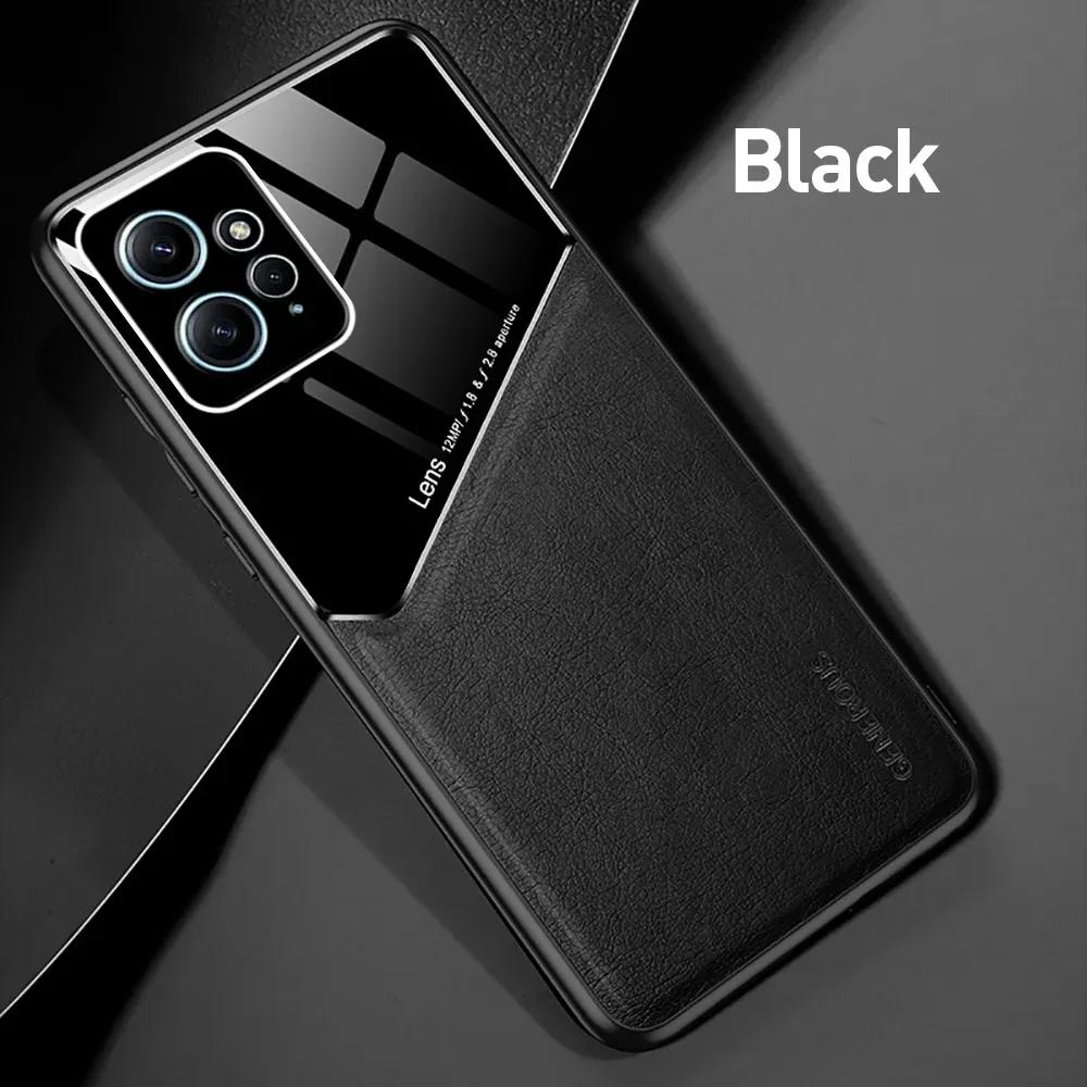 Ударопрочный чехол для Xiaomi Redmi Note 12 Pro 5G 12S 12C 10C 11 11S 10S 10 Pro Защитный чехол Магнитный держатель Бизнес Полная защита Чехол