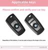 ABS Car Remote Key Case Cover Shell for BMW F20 F30 F31 F34 F10imm X3 F25 M3 M4 1 3 5 Series GT Car Styling Keyless Accessories UQ9