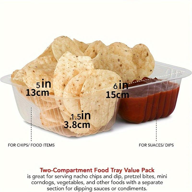 100pcs 12oz Disposable Nacho Trays Perfect for Cheese Dip Snacks Parties Convenient Durable Food Boats for Concession Stands Movie Nights & Carnivals