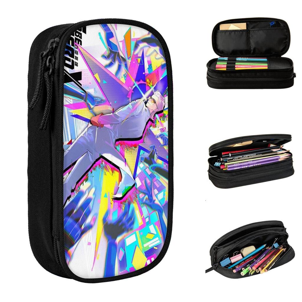 Creative To Be Hero X Anime Pencil Cases Pencilcases Pen for Student Big Capacity Bag Office Zipper Stationery