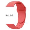 Sport Band For Apple Watch Series 1 2 3 4 5 SE 6 Wrist Strap Soft Silicone for 38mm 40mm 42mm 44mm