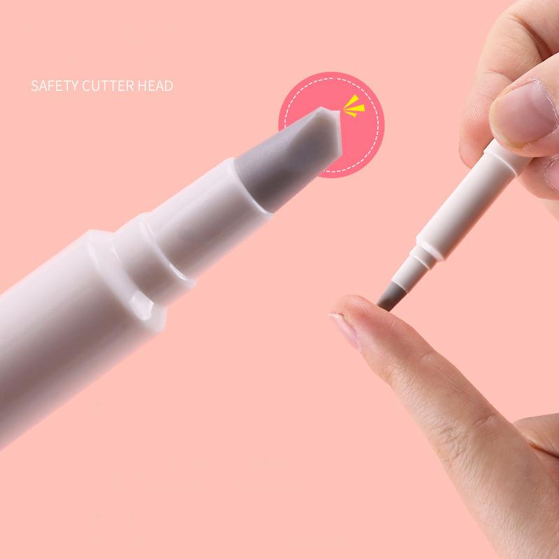 Керамический нож-карандаш, новинка, безопасный универсальный нож, нож для резки бумаги, нож для резки конвертов, альбом, журнал, офис, школа