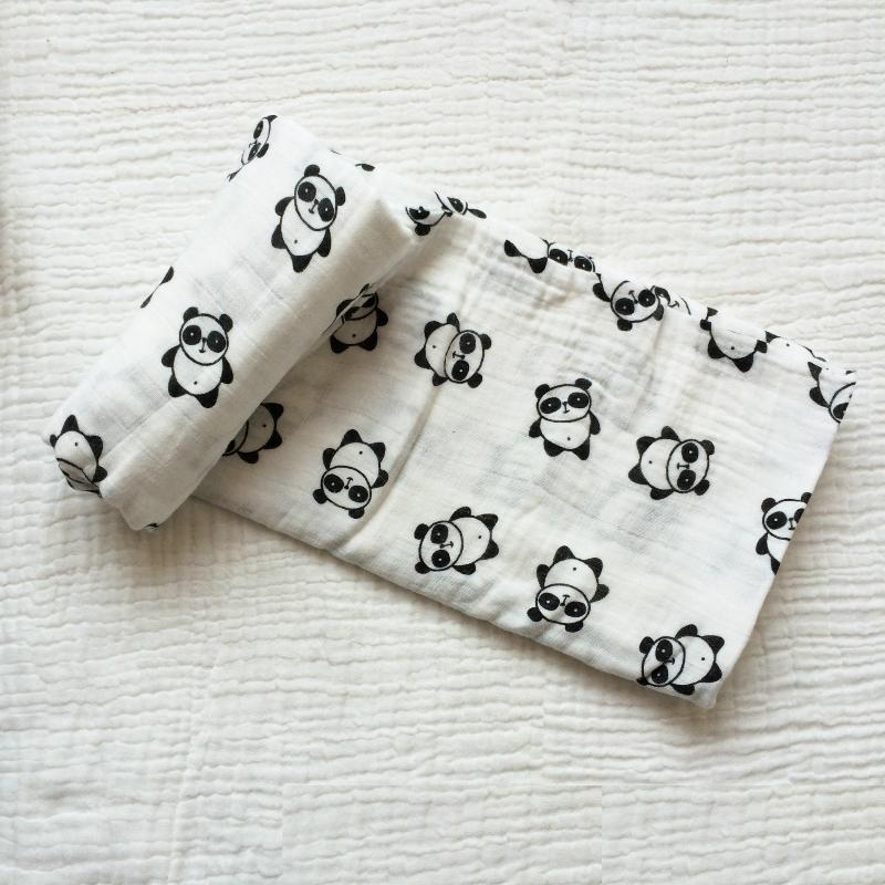 INS Popular Square Scarf Pure Cotton Muslin Gauze Bath Towel Baby Scarf Newborn Swaddling Clothes