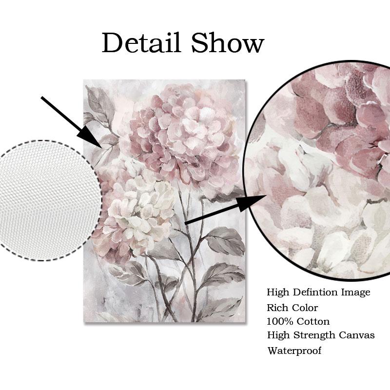 Цветочная настенная живопись на холсте розовые цветочные постеры для скандинавской ванной комнаты, гостиной, домашнего декора стен, фотографии, фермерский дом