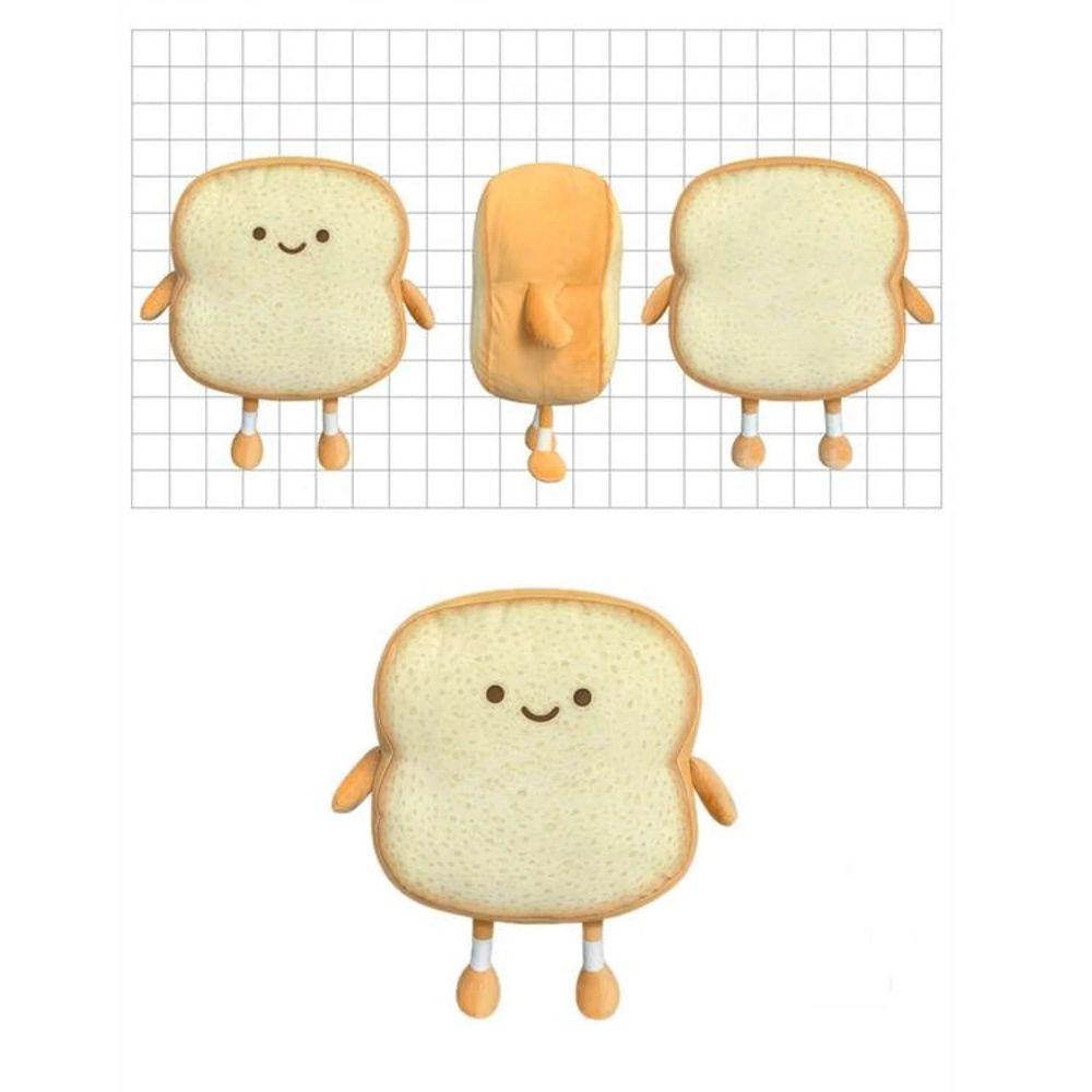 Home Decor Bedroom Decoration Bread Slice Pillow Stuffed Plushie Peluche Doll Toast Bread Plush Toy