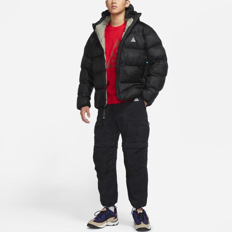 Nike Спортивные брюки-карго Smith Summit с мужскими штанами из дышащей ткани, черные CV0656-011