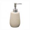 Best-Selling Resin & Stone Modern Refillable Hand Sanitizer Shampoo Soap Body Wash Portioning Bottles Bathroom Use