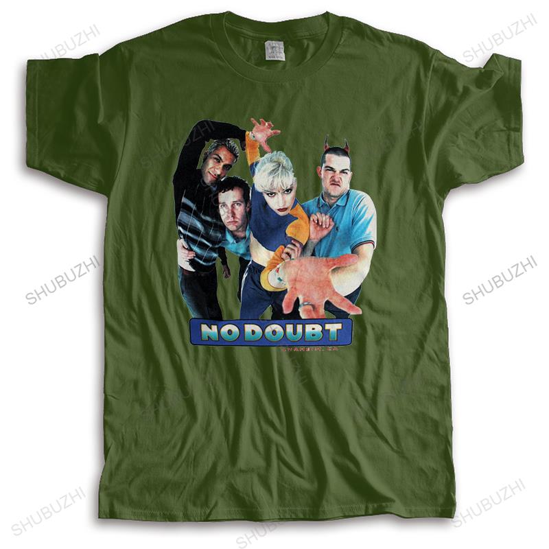 summer tshirt Unisex brand teeshirt No Doubt Anaheim CA Color Band Pic Gwen White tees New Official Unisexs t shirt top brands