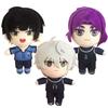 Blue Lock Isagi Yoichi Plush Doll Nagi Reo Mikage Cute Stuffed Doll Kids Toy Cute for Birthday