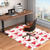 1PC Custom Name Watermelon Slice Theme Floor Mat Ideal for Living Room, Game Rooms, Office, Bedroom, Floor Mat Playful Design