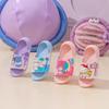Летние шлепанцы для девочек Sanrio: Мягкие, легкие пляжные сандалии для родителей и детей