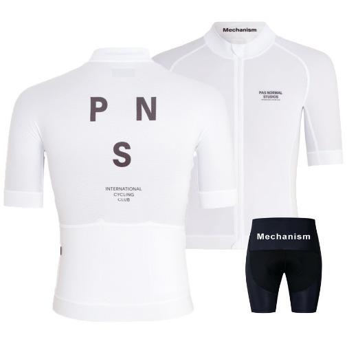 2026 Men's Short Sleeve Cycling Suit Overalls Set Breathable Summer PNS Cycling Sportswear