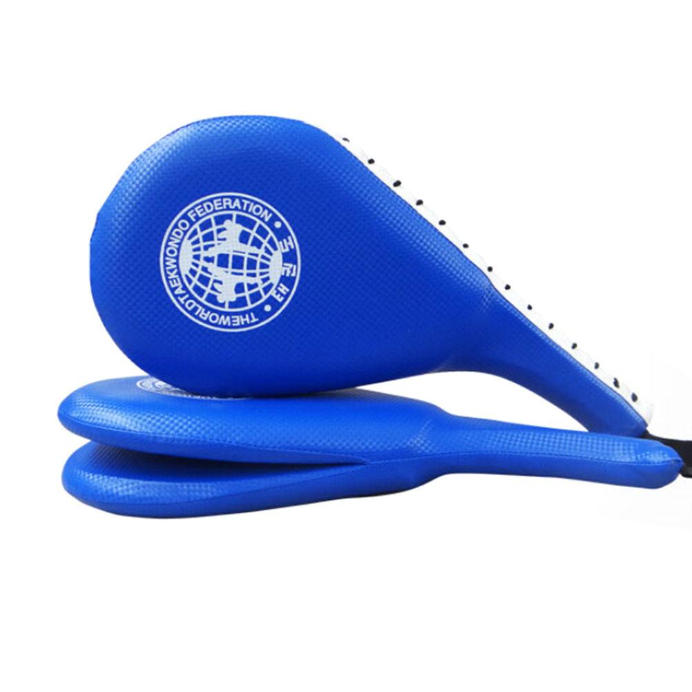 3 цвета боксерские тренировочные накладки тхэквондо ручная ракетка удар таквондо мишень боксерская накладка каратэ тренировочная кикбоксинговая накладка 1 шт