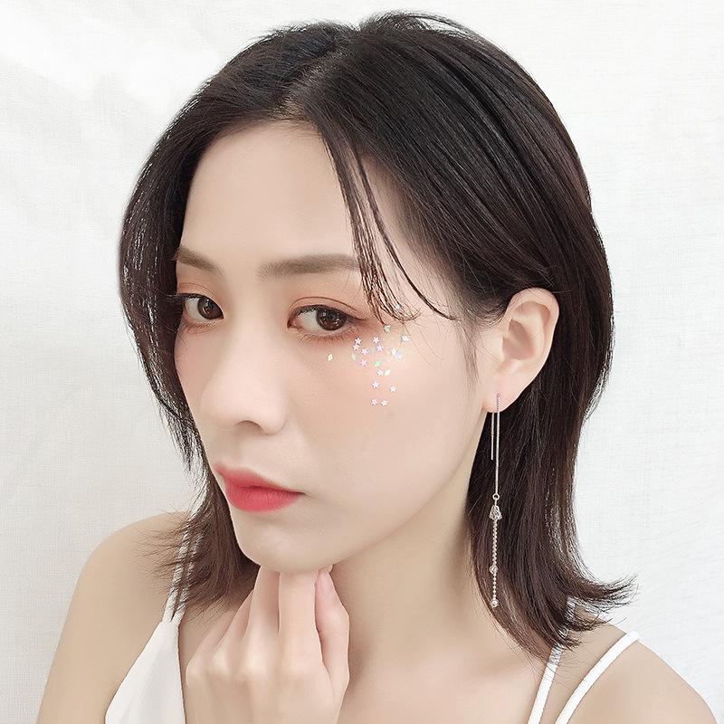 Long Tassel Chain Earrings for Women Prevent Allergy Exquisite Drop Earrings Jewelry