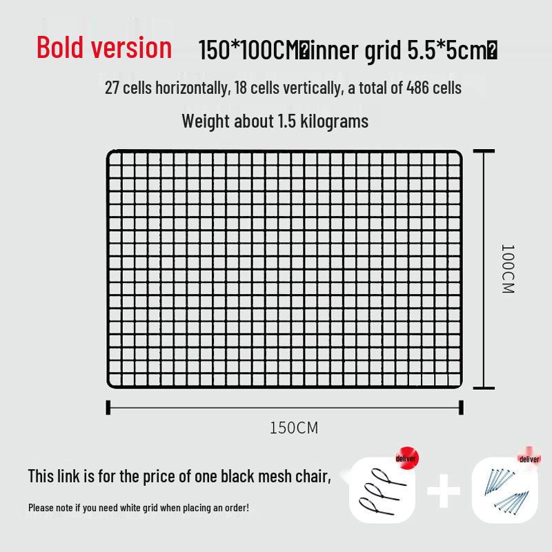 Black Iron Mesh Jewelry Photo Display Grid