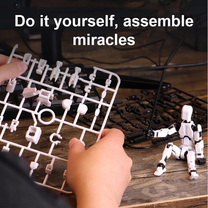Креативный многосуставный подвижный робот-трансформер 30 3D-печатный манекен-манекен модель действия кукла игрушка