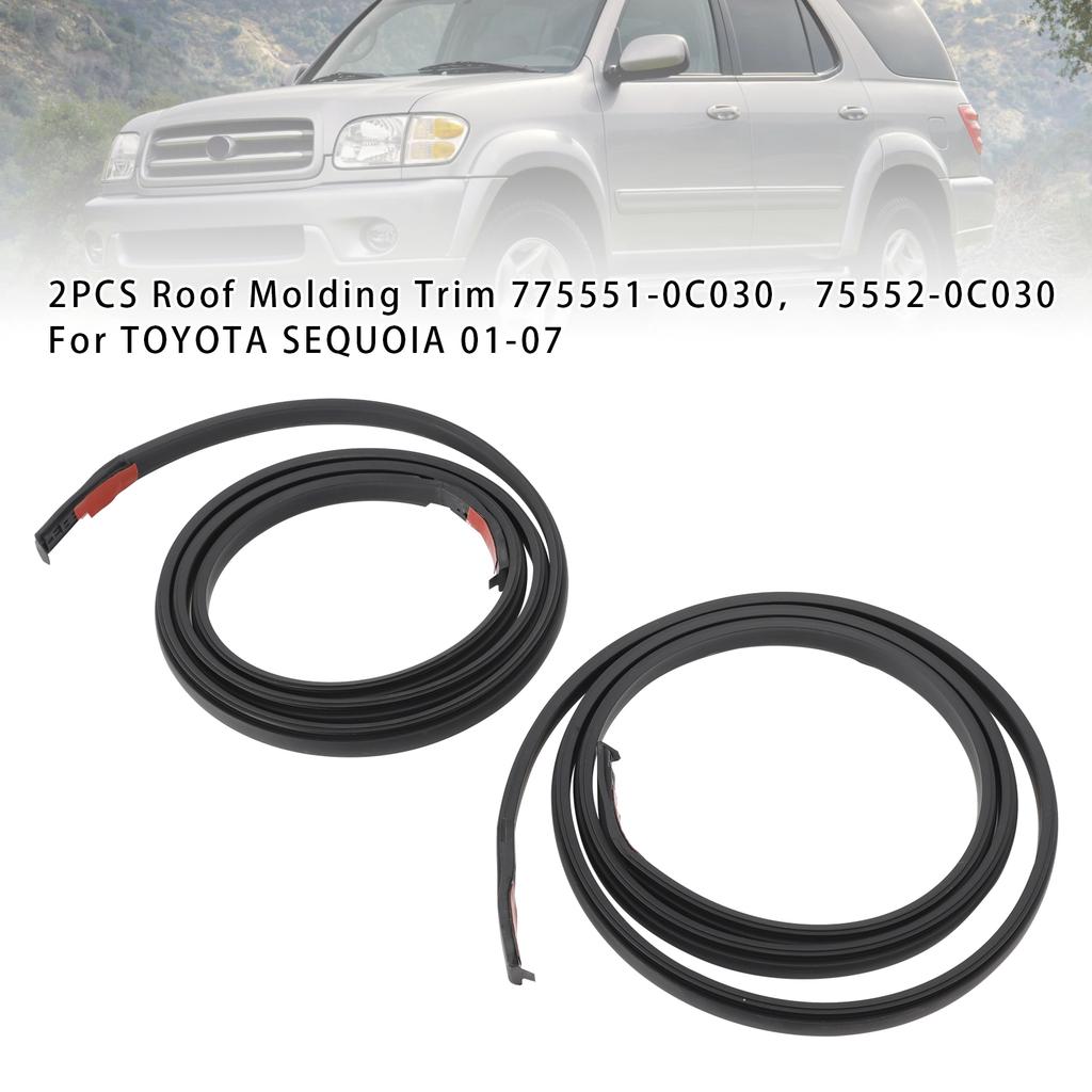 2 шт. Молдинг крыши 75551-0C030 75552-0C030 Для TOYOTA SEQUOIA 01-07