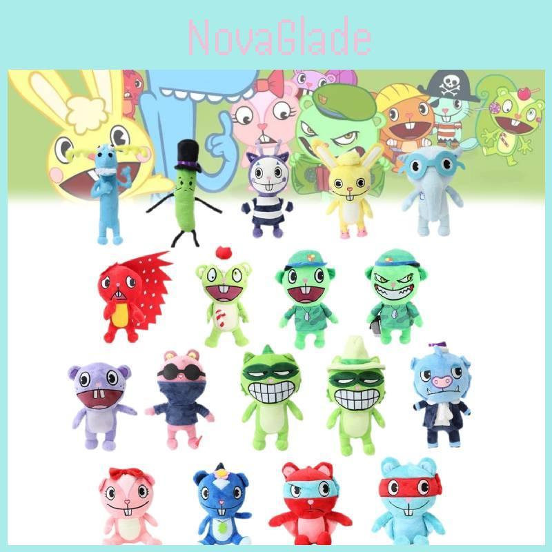 Cuddly Happy Tree Friends Flippy Plush Toy Super Soft Pp Cotton Filling