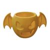 Small Succulents Pot for Windowsills Bat Wing Pumpkin Planter, 3D Printed Halloween Gothic Plant Personalized Desktop Organizer Pot, Multi-Purpose