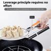 Heat Resistant Stainless Steel Kitchen Tongs With Silicone Nonslip Grip For Hot Pots Pans Outdoor Cooking And Camping