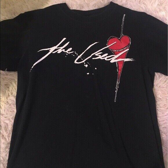 Collection The Used Band Gift For Fan Black T-shirt All Size S to 4XL Unisex T-Shirt