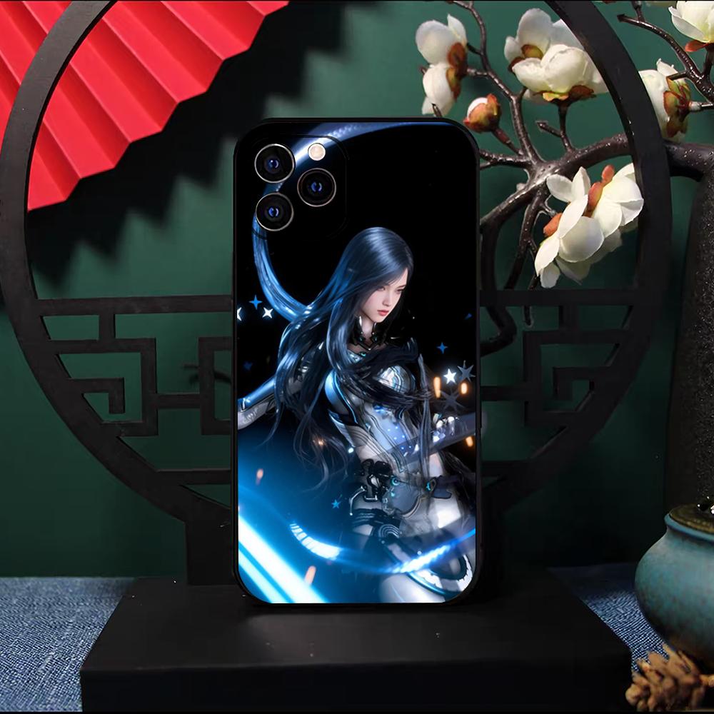 Чехол для телефона Game Raven Stellar Blade Для IPhone 17 Pro Max 16 15 14 Pro Max 13 11 X Xs Xr 8 7Plus Силиконовый чехол