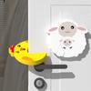 Children Protection Furniture Protection Card EVA Door Stopper Cute Door Clip  Baby Newborn