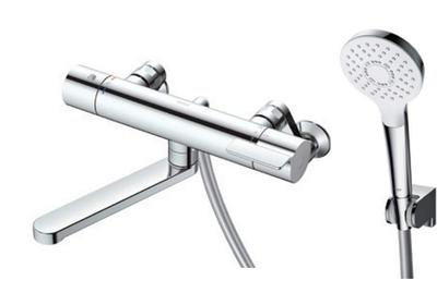 Настенный термостатический смеситель для ванной комнаты TOTO, 170 мм, Comfort Wave, хромированный, 110