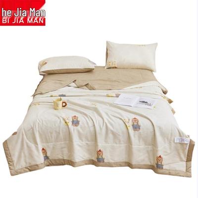 Летнее одеяло Bagemann Jiyi Bear из 100% хлопка