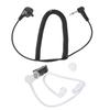 3.5mm Walkie Talkie Earphones Curve Single Ear Air Duct Headphones for Speaker Microphone