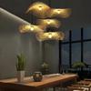 Chinese Style Handmade Rattan Pendant Ceiling Lamp for Dining Room Bedroom Vintage Restaurant Hanging Chandelier Lighting Decor