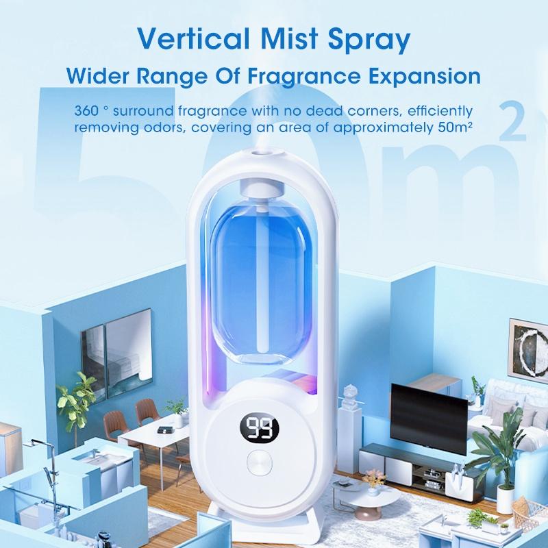 Smart essential oil diffuser, color luminous aromatherapy machine, car bedroom living room office aromatherapy machine