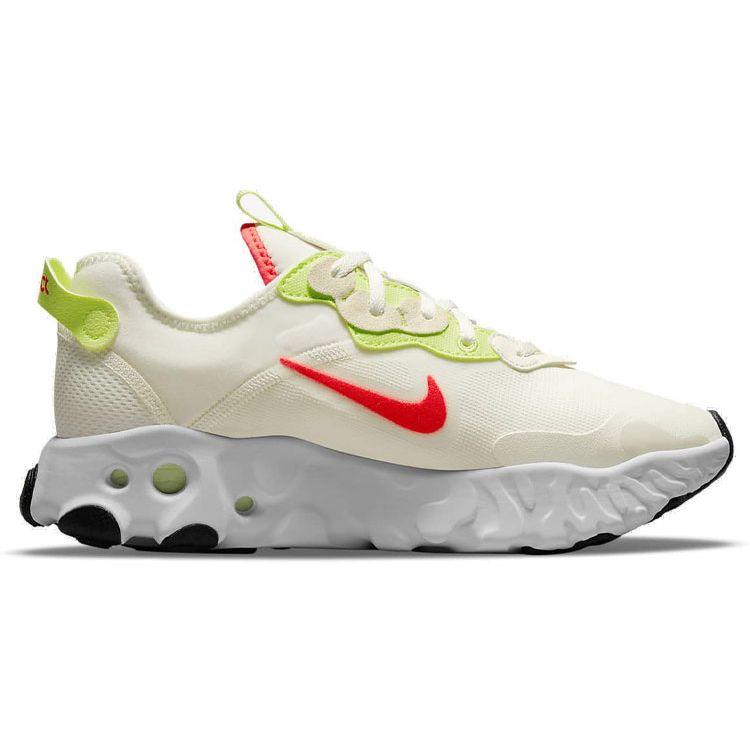 Nike React Art3mis Амортизирующая пена Модная ткань Амортизация Нескользящие Износостойкие Дышащие Посадка Низкий верх Повседневные Беговые кроссовки DA1647-102