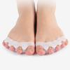 4Pcs Toe Separator Toe Splitter Toe Spacers Silicone Toe Support for Relieve Overlapping Toes Hammer Toe Claw Toe Correct Straighten Toes