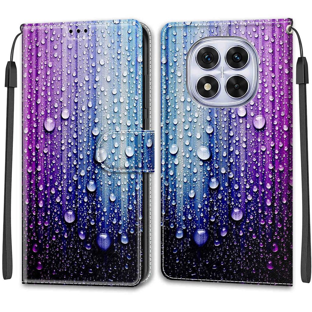 Luxury Painted Leather Case Wallet Book Style Protective Cover for Redmi K60 Ultra/Redmi Note 13 Pro Plus/Redmi 12C 11A A3/Redmi Note12 Note14 Pro