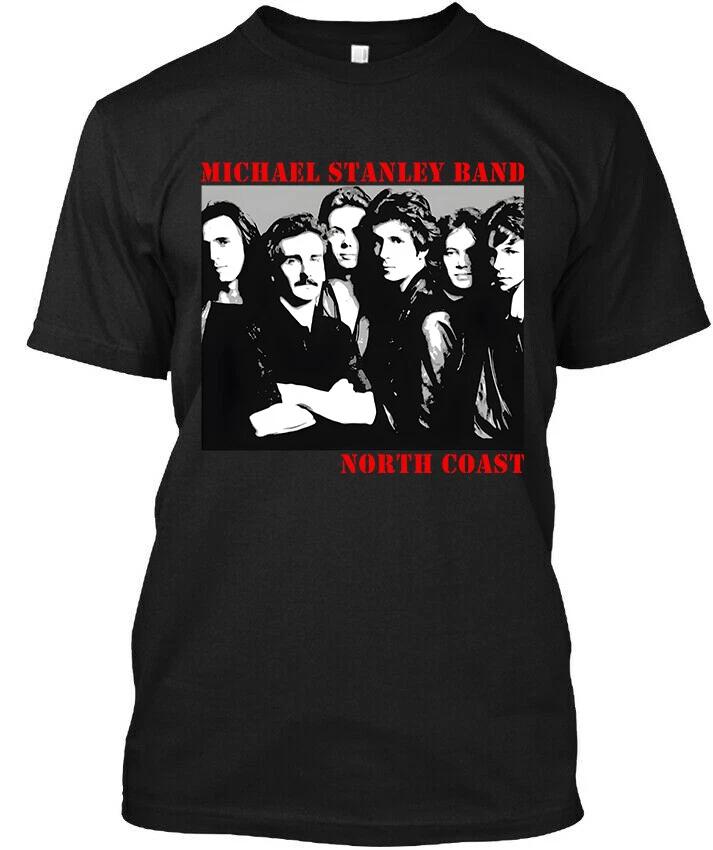 New! Popular Michael Stanley North Coast American Music Retro Logo T-Shirt S-5XL