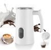 Electric Milk Frother Stainless Steel 4 In 1 Hot/Cold Foam Maker Silent Operation 400W Non-Stick KTY