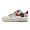 Кроссовки Air Force 1 Low Skateboard Shoes GS Бежевый Белый Красный DH2920-111(Команда80-)