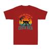 Take Me Back to Costa Rica Monkey Sunset Vintage Unisexs TShirt