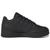 adidas Кроссовки женские Forum Bold Stripes Triple Black Core-Black Cloud-White ID6844