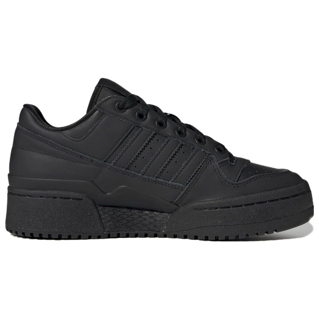adidas Кроссовки женские Forum Bold Stripes Triple Black Core-Black Cloud-White ID6844